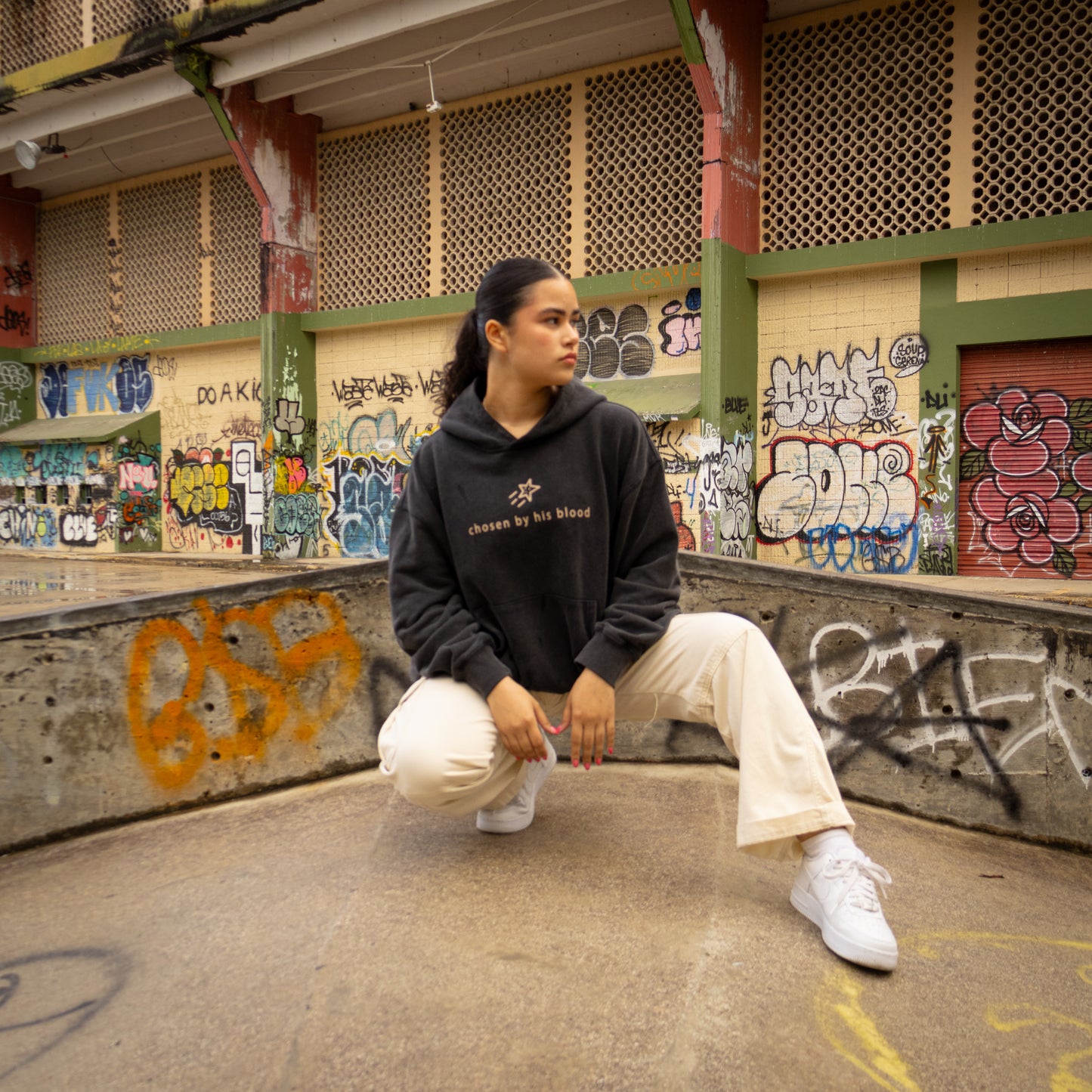 Chosen by his blood hoodie